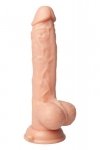 FEMMEFUNN THRUSTER BALLER NUDE - dildo z wibracjami (cielisty)