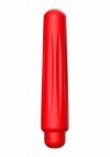 Delia - ABS Bullet With Sleeve - 10-Speeds - Red