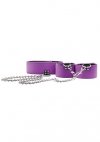 Reversible Collar and Wrist Cuffs - Purple