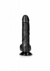 Curved Realistic Dildo  Balls  Suction Cup - 8/ 20,5 cm