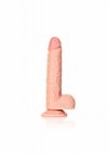 Straight Realistic Dildo  Balls  Suction Cup - 8/ 20,5 cm