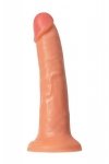 Realistic dildo Caliber 18/3 , PVC, flesh,  length 18cm, diameter 3cm
