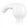 Satisfyer Double Wand-er - masażer z wymienną nasadką (biały)