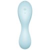 Satisfyer Stymulator-Curvy Trinity 5 Connect App (Blue) -  masażer łęchtaczki (niebieski)