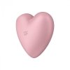 Satisfyer Stymulator-Cutie Heart (Light Red) - masażer łechtaczki (czerwony)