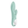Satisfyer Air Pump Bunny 5 Connect App mint - wibrator króliczek (zielony)