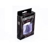 Metal handcuffs with purple furry