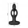 MR PLAY - SILICONE VIBRATING ANAL PLUG