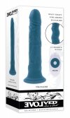 Evolved Tsunami - dildo z wibracjami (niebieski)