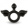 Velv'Or Rooster Jeliel Angel Design Cock Ring - pierścień erekcyjny (czarny)