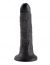 King Cock dildo - 7'' Cock sztuczny penis (czarny)