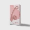 Snail Vibe Curve Vibrator Peachy Pink - masażer łechtaczki (brzoskwiniowy)