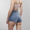 Bijoux Indiscrets MAZE Shorts Garters - skóropodobne podwiązki (brązowy)