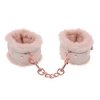 Sportsheets kajdanki S&M Peaches ‘n CreaMe Fur Handcuffs Cream - kajdanki (kremowy)