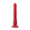 Lovense Gravity - pulsujące i wibrujące dildo z aplikacją (czerwony)
