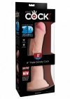 King Cock dildo - Plus 8'' Triple Density Cock sztuczny penis (cielisty)