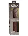 King Cock Dildo Elite 11Dual Density Silicone Cock Brown - dildo (brązowy)