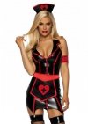 Leg Avenue przebranie pielęgniarki Vinyl Naughty Nurse Dress M