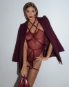 Promees Batty Burgundy body M/L
