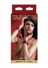 Taboom Wrist Cuffs Red - kajdanki na nadgarstki (czerwony)