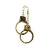 Taboom Gold Plated BDSM Handcuffs - metalowe kajdanki (złote)
