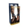 Taboom kajdanki na kostki Silicone Ankle Cuff Set - kajdanki (czarny)