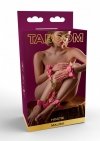 Taboom uprząż do kajdanek Malibu Hogtie - uprząż malibu copacabana (czerwony/złoty)