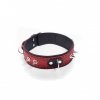 Whips Crazy Horse Blue L - obroża (czerwony) 