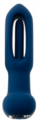Evolved The Flapper Vibrating Anal Plug - korek analny z wibracjami (niebieski)