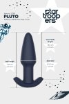 Dream Toys StarTroopers Pluto Remote Vibrating Anal Plug - korek analny (granatowy)