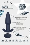 Dream Toys StarTroopers Pluto Remote Vibrating Anal Plug - korek analny (granatowy)