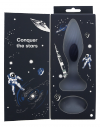 Dream Toys StarTroopers Triton Vibrating Anal Plug - korek analny z wibracjami (granatowy)