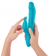 FemmeFun Booster Rabbit XL Turquoise - wibrator króliczek (niebieski)