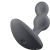 Satisfyer Vibrator Depp Diver Connect App Light Black - korek analny z wibracjami (czarny) 