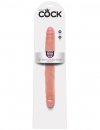 King Cock podwójne dildo - 12'' Slim Double Dildo sztuczny penis (cielisty)