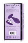 FEMMEFUNN PLUA DARK PURPLE - korek analny (fioletowy)