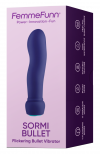 FemmeFunn Sormi Bullet Dark Purple - mini wibrator (fioletowy)