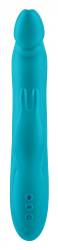 FemmeFun Booster Rabbit XL Turquoise - wibrator króliczek (niebieski)