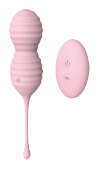 Dream Toys Pleasure Balls & Eggs Beehive Pink - wibrujące jajko (różowy)