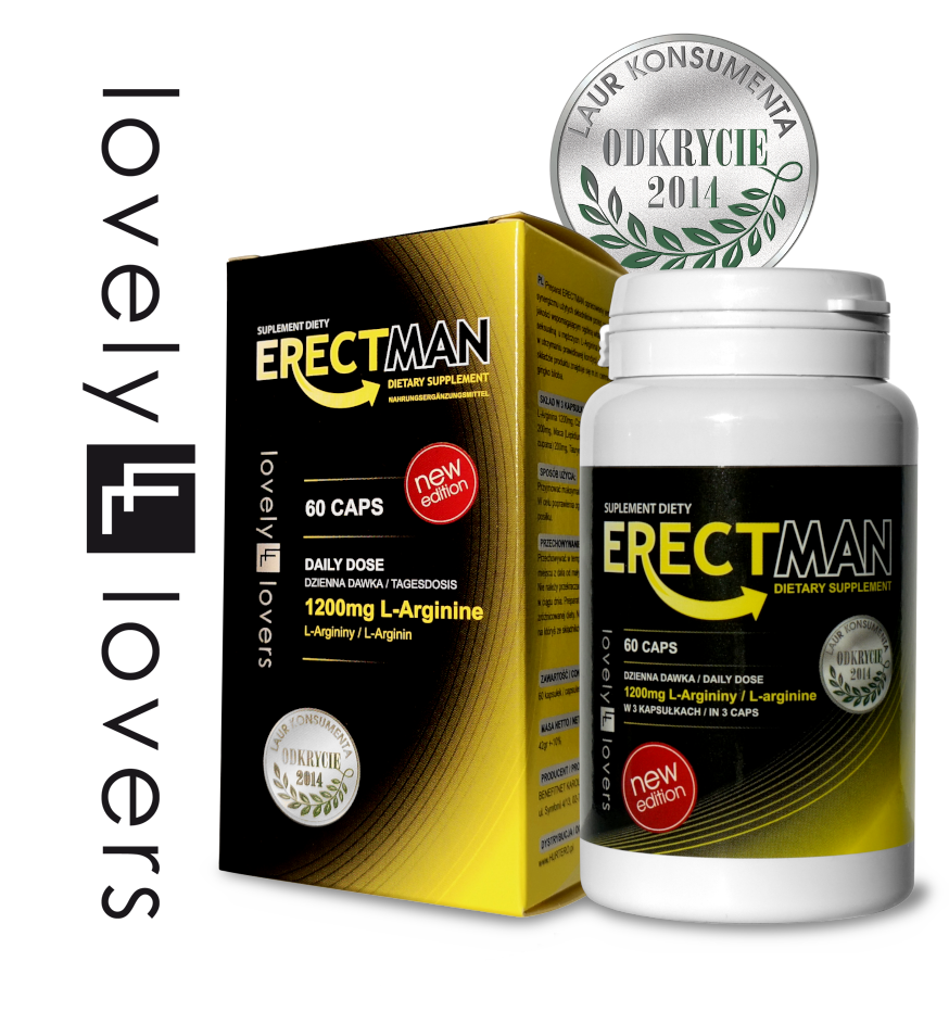 Erectman 60 kapsułek (tabletek) na poprawę