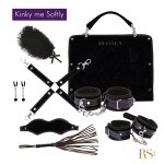 Rianne S Kinky Me Softly - zestaw BDSM (czarny)