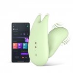 Magic Motion Umi Smart Wearable Dual Motor Vibrator Green - podwójny wibrator dla kobiet z aplikacją(zielony)
