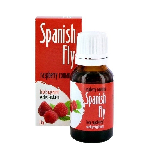 Spanish Fly Raspberry 15 ml hiszpańska mucha o smaku malinowym 100