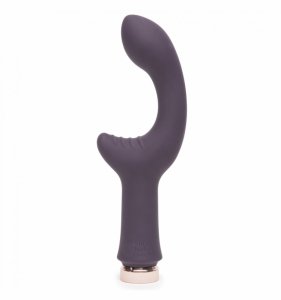 Fifty Shades Freed - Lavish Attention Rechargeable Clitoral & G-Spot Vibrator - Wibrator Króliczek (fioletowy)