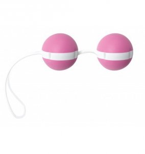 JoyDivision Joyballs Bicolored - Kulki gejszy (róż/biel)