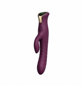 Zalo Mose Velvet Purple - wibrator króliczek (fioletowy)