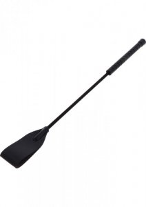 Crop Flapper Whip Black