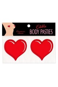 Słodycze-EDIBLE BODY PASTIES HEARTS