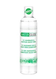 WATERGLIDE MASSAGE & LUBRICANT ALOE VERA - lubrykant na bazie wody do skóy wrażliwej