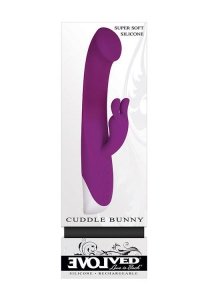 Evolved CUDDLE BUNNY PURPLE - wibrator króliczek (fioletowy)